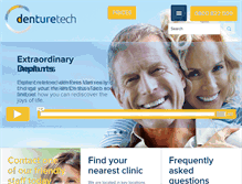 Tablet Screenshot of denturetech.co.nz